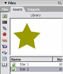 Select Window > Assets, click the Library button, and then click the New Library Item button at the bottom right of the Assets panel (Figure 1). 3.