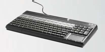 Keyboard w/out MSR is only available in AMS region Space saving 14 footprint Intuitive QWERTY keyboard design with 28