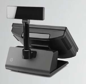 versatility in a minimal amount of space Three different integrated peripherals, including Dual-Head MSR, Biometric Fingerprint Reader, and Webcam 12 Mounting