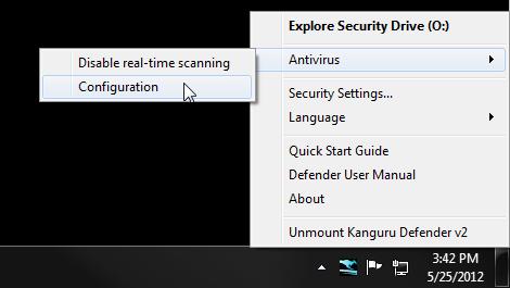 s on-board antivirus functions (see section 2.2.2 Activating On-board Antivirus Protection (Windows Only) on page 11).