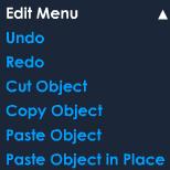 3.9. File Menu The File Menu on the main navigation bar at the top of the Fuse Creator window provides the following options: Create New allows you to create a new activity.