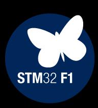 STM32 Mainstreams 17 Entry level Mainstream STM32F103 Extended performance STM32F303 STM32F102