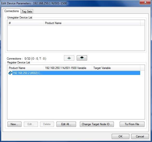 10. Appendix 2 Setting the Tag Data Links Using the Software 10.4.
