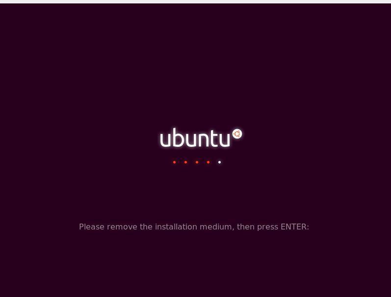 Uncheck the source file that is used in your startup process. Fig 33. Loading Ubuntu.