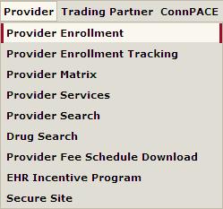 CTDSSMAP.com allows new providers to complete the enrollment process online.