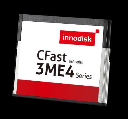 1. Product Overview 1.1 Introduction of Innodisk CFast 3IE4 Innodisk CFast 3IE4 is islc series which is designed to outdo the endurance, performance and reliability of MLC-based solutions.