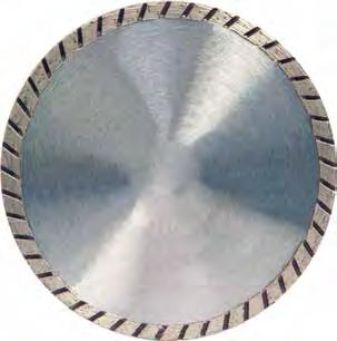 Blades Masonry//Tile Premium Quality Turbo Blades Turbo segments provide increased cutting speeds and continuous rim allows for smooth clean cuts through masonry,, stone and tile High concentration
