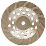 Cup Wheels CORE BITS Grinding CUP POLISHING Tile/ Shoes WHEELS Industrial Quality Single Turbo Cup Wheels Provides smooth finish when leveling and preparing and stone surfaces Venting holes allow
