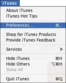 0 SETTING MUSIC IMPORTING PREFERENCES When you add music to your itunes library, the files are copied to your computer in the itunes folder.