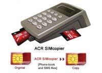 2.8.3 SIMC01 - SIMcopier ACR SIMcopier is a special smart card reader customized for GSM operators. Many GSM operators face high churn rates, i.e., subscribers switch telephone operators to enjoy a cheaper handset discount or lower subscription fee.