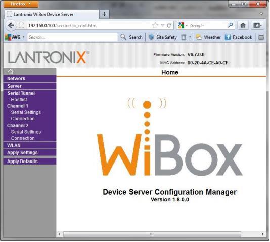 Step 4: Test the wireless connection At this point the WiBox should be configured for your wireless network.