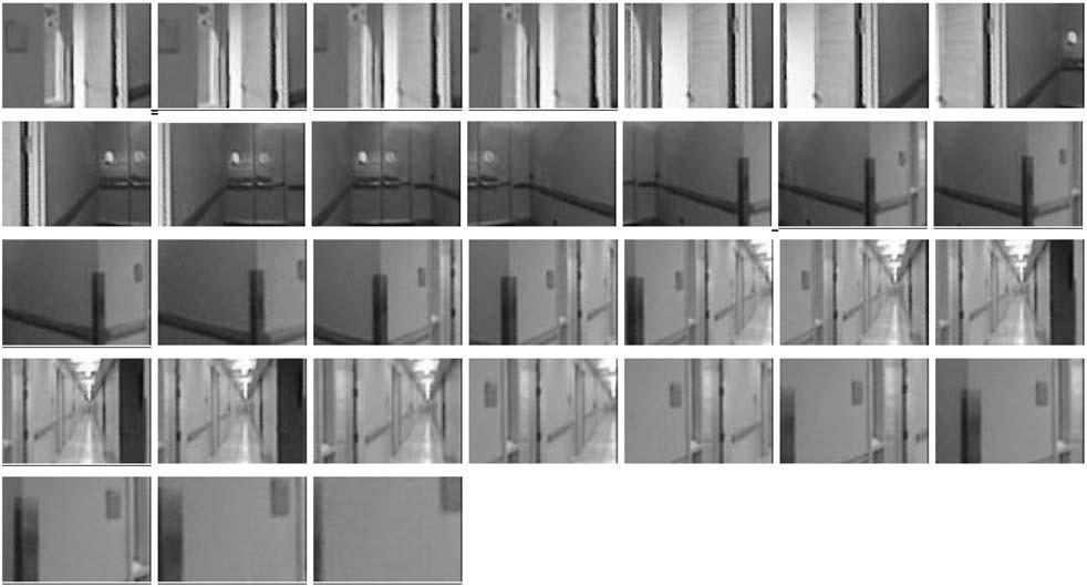 98 H. Ishiguro et al.: Omnidirectional image-based modeling: three approaches to approximated plenoptic representations Fig. 9. Synthesized image sequence by the method using zooming stereo Fig. 10.
