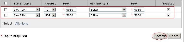 Figure 22b: SIP Entity Details for Office-LinX System (cont d) Figures 23a and 23b show the SIP Entity