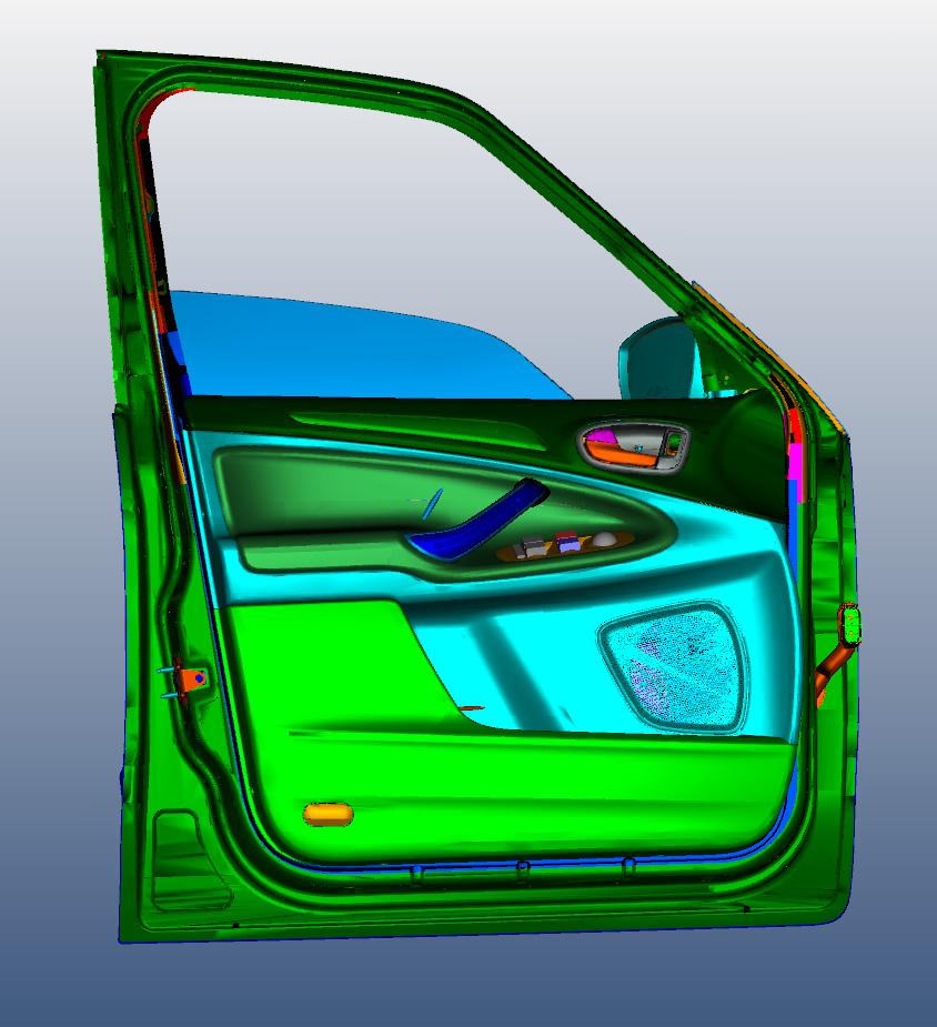 UP DOWN Figure 9: WindowRegulator: System model and interactive 3D visualization.