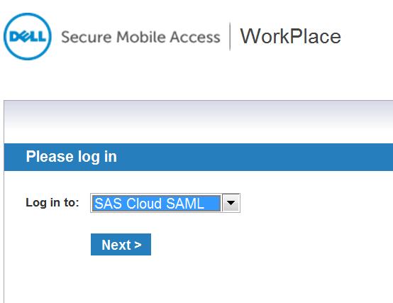 Running the Solution The SonicWALL WorkPlace portal is used to verify this integration solution. The WorkPlace portal provides dynamically personalized access to the web-based (HTTP) resources.