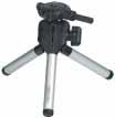 Mini/Table Tripods - For compact photo and video cameras - With A 1/4 threaded mount 004038 00404 15 Ball S - With ball tilt head - 2-section tripod (1x extendible) - Due to the quick-release system,