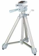 Traveller - Compact, simple tripod with round - Multifunctional 3D pan head with adjustment possibilities in three levels (bending, turning and tilting); the camera is perpendicular at lightning