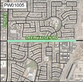 FY 2011-2020 Capital Improvement Program Streets Deer Valley Road Reconstruction & Overlay Project Public Works Department Project Number: PW01005 Project Location: Deer Valley from 83rd Ave.