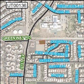 FY 2011-2020 Capital Improvement Program Water Zone 2/3 Booster - Pressure Reducing Valve Station Utilities Department Project Number: UT00136 Project Location: Greenway and 91st Ave This project