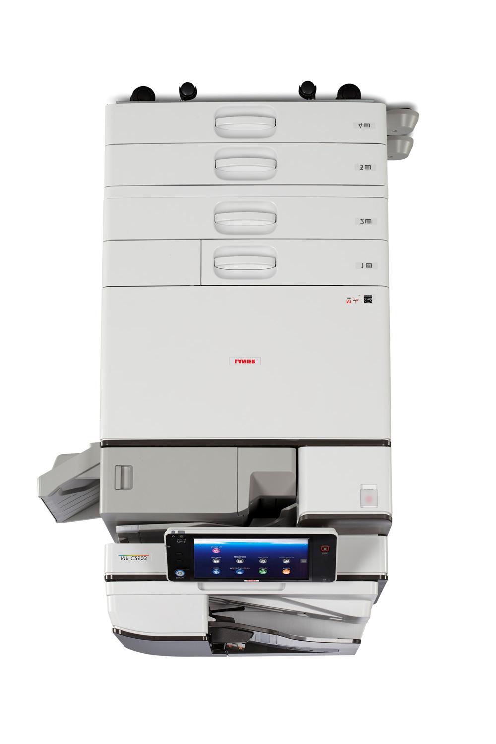 increase your productivity & lower your environmental impact Allow a fresh blast of productivity to sweep through your office with Lanier's new-generation flagship A3 colour MFP.