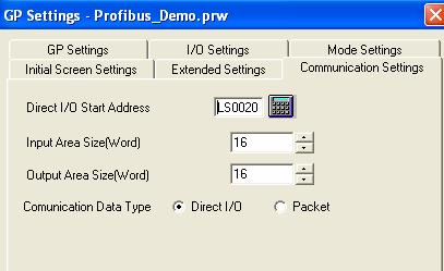 Page: 1 of 5 Description: The Profibus driver has 2 modes of operation for data transfer: Direct I/O and Packet Transfer. This document explains implementing the Direct I/O method of addressing.