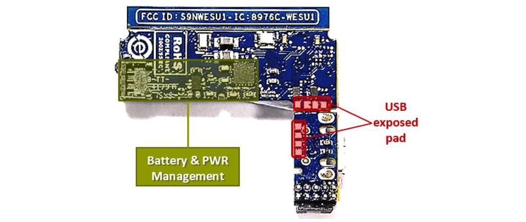 STEVAL-WESU hardware description.4.3. ufl connector UM04 The ufl connector U0 (not mounted) is connected to the BLUENRG-MS RF path through C06 (not mounted).