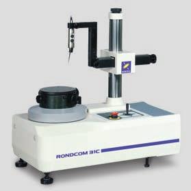 functions for manual centering and leveling Workpieces up to 25 kg Extensive