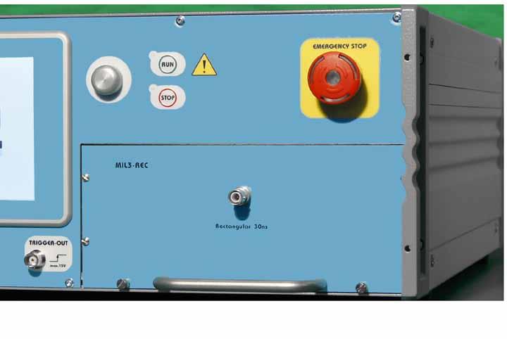 Features Easy Operation Graphical user interface on instrument front panel Software control from a computer Automatic switching between frequencies Electronic Polarity change automation Modular