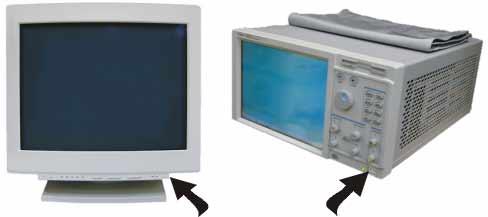 Chapter 2: Connecting and Configuring Hardware To configure an optional monitor for the 16702B To configure an optional monitor for the 16702B The internal LCD display is pre-configured for 800 x 600