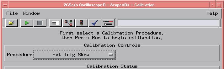 Chapter 4: Installing Oscilloscope Measurement Modules 16533/34A Oscilloscope Module (single or multi-card modules) 3 Select the Run icon and the instrument will remind you to connect the cables.
