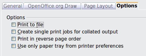 Figure 18: General print options Printing multiple pages on a single sheet of paper You can print multiple pages of a document on one sheet of paper.