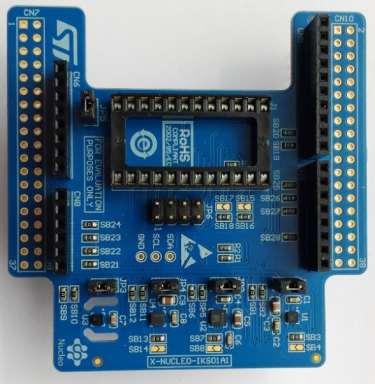 MEMS and environmental sensors expansion board Hardware Overview (1/2) 15 Hardware Description The X-NUCLEO-IKS01A1 is a MEMS motion and environmental sensor evaluation board system.
