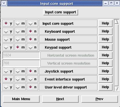 Keypad support as Module