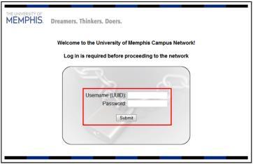 Network Network Login If you Bring your own device on