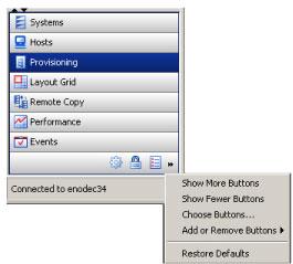 Click the minimized Manager's icon to invoke that Manager's functionality.