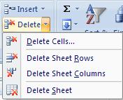 Open the workbook Click the Delete button on the Cells group of the Home tab Click Delete Sheet Copy and Paste Worksheets: To copy and paste a worksheet: Click the tab of the worksheet to be