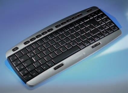 J82-16001LPNEU-2 Black PS/2 keyboard 'Business K-1'. US 104 position key layout. Standard Business Design. Keyboard versions also available in light grey ("-0").