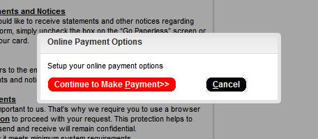address Step 3 You can also elect to set up online payments Click the