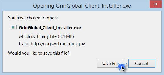 Directions for Installing the Self-extracting Curator Tool Download the Zip File Each browser handles downloads slightly differently the main idea is to save the zip