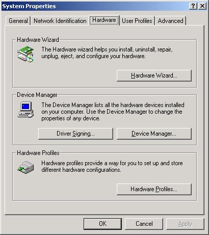 The Device Manager window is displayed.