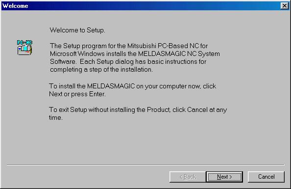 4.2 Setting Up NC Card and Device Driver (PCI Card) (4) Install the software