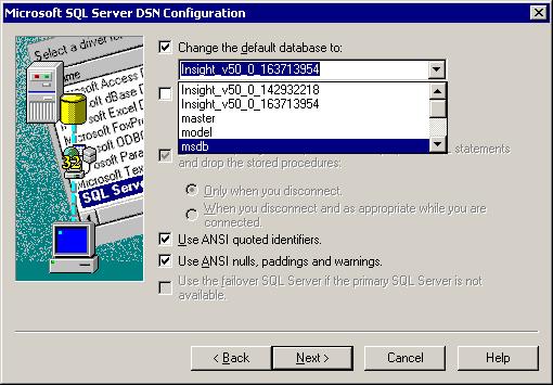 Figure 33: Adjusting the HP SIM 6.x data source name on the primary system 13. Go to the Adding the HP SIM 6.x cluster resources section. To complete the installation of HP SIM 6.