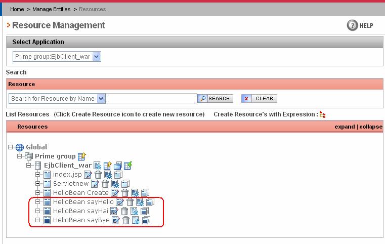 Protecting EJB Resources in WebSphere Application Server application Securent JACC Agent for WebSphere can also be used to protect EJB resources. Following example describes the same. 1.