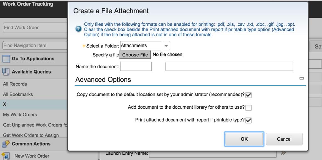 mxe.doclink.defaultprintdocwithreport The property setting mxe.doclink.defaultprintdocwithreport enables you to configure the default value of having Attached Documents automatically print with the associated records.
