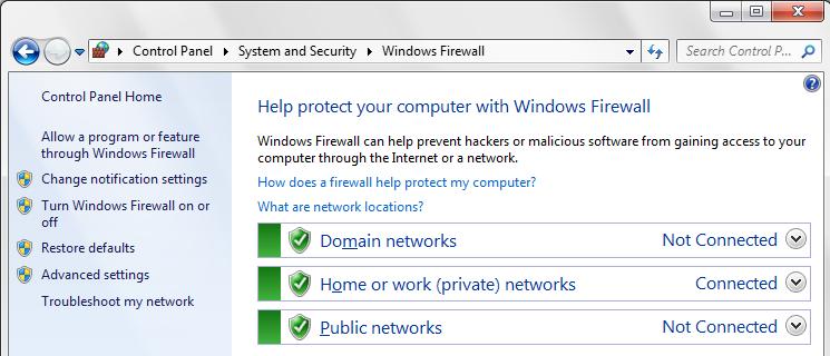 Server and Database Adding Server Executable to Windows Firewall Please note that Windows Firewall will be adjusted automatically if it is enabled