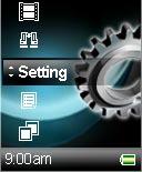EN Setting From the Setting Menu you can adjust all the options and allow the SA5000 to meet your needs. 1.