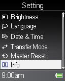 EN Master Reset If you want to restore the settings back to the factory default settings, you can use the Master reset