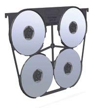 filing drawers: B4 = 10 Cd s or A4 = 8 CD s Plastic in