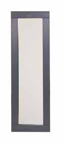Steel grey 300158-GBS Tara cabinet with shelves