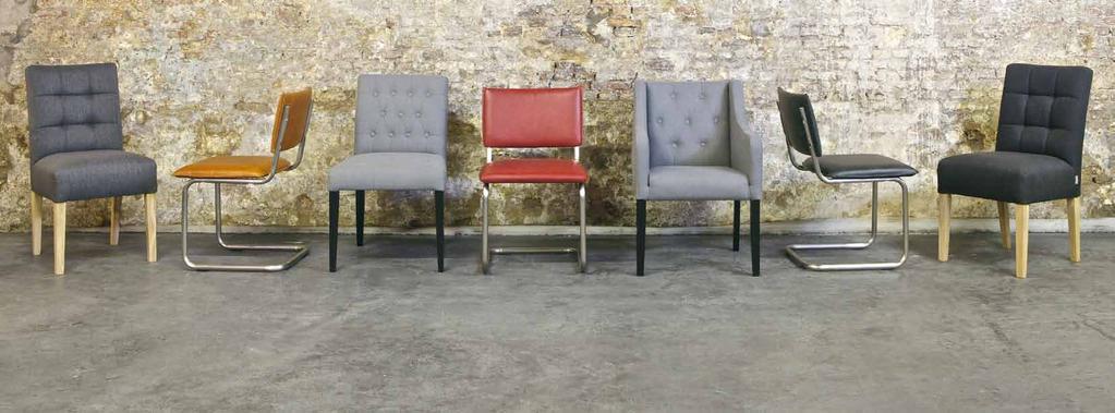 chair Dark grey set of 2 (hxwxd): 52x55x59cm 350341-C (hxwxd): 52x55x59cm 350342-Z Petrol (polyester) (hxwxd):